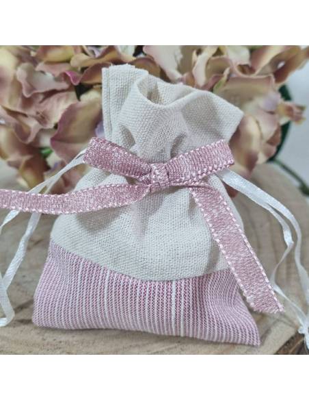 Bomboniere nascita sacchetti bicolore