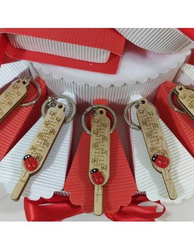 Torta bomboniere laurea medicina infermieristica portachiavi termometro