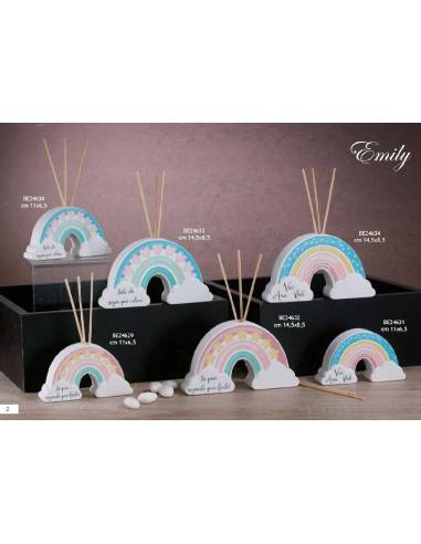 Bomboniere Dolcicose profumatore arcobaleno Emily