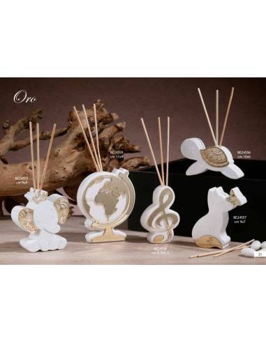 Diffusore ambiente dettagli dorati Dolcicose Linea Oro