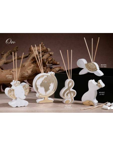 Diffusore ambiente dettagli dorati Dolcicose Linea Oro