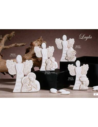 Bomboniere sacre Dolcicose angioletti frase Linea Layla