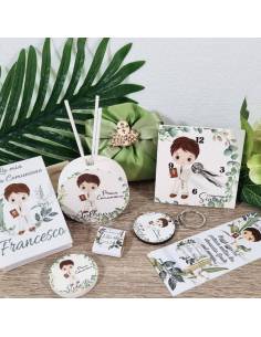 Bomboniere Comunione maschio personalizzate linea Life