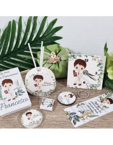Bomboniere Comunione maschio personalizzate linea Life