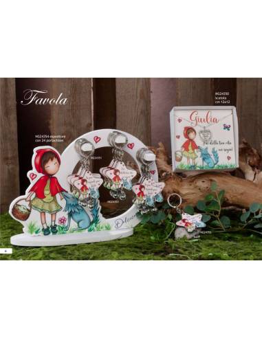 Bomboniere Compleanno bimba Dolcicose tema Cappuccetto Rosso Linea Favola