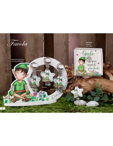 Bomboniere Battesimo maschio Dolcicose folletti Linea Favola