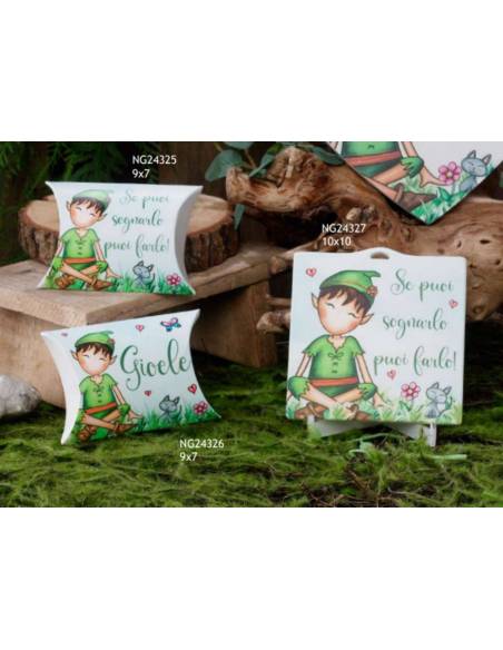 Bomboniere Comunione Dolcicose personalizzate tema folletti Linea Favola
