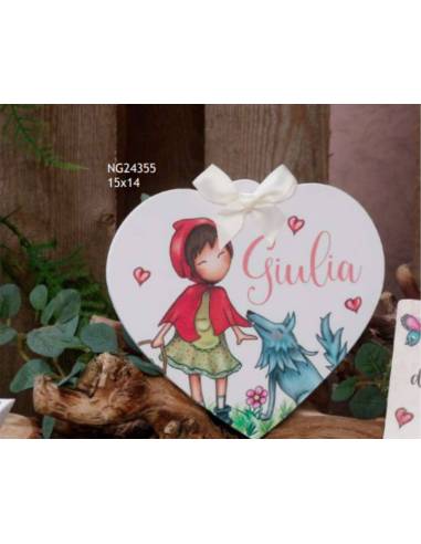 Bomboniere personalizzate Dolcicose cuore Linea Favola