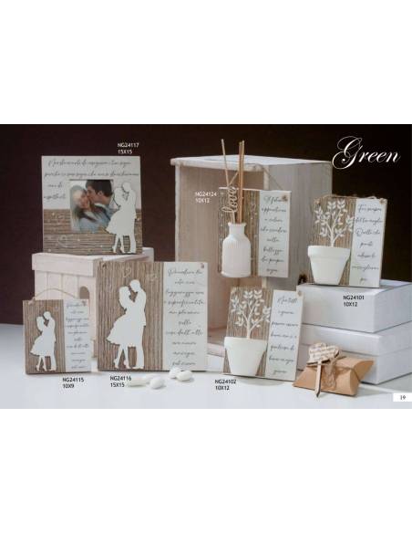 Idee bomboniere Matrimonio Dolcicose Linea Green