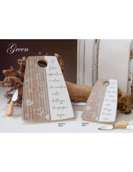 Bomboniere Matrimonio Dolcicose tagliere Linea Green