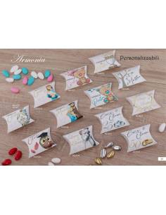 Scatole portaconfetti Dolcicose personalizzate Linea Armonia