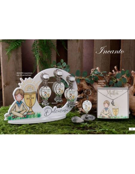 Bomboniere Comunione Maschio Dolcicose offerte online Linea Incanto