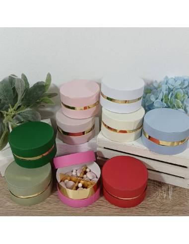 Scatoline degustazione confetti Comunione tonda