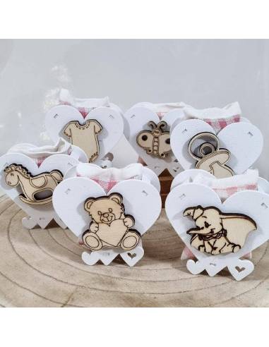 Portaconfetti nascita Disney Dumbo per bimba