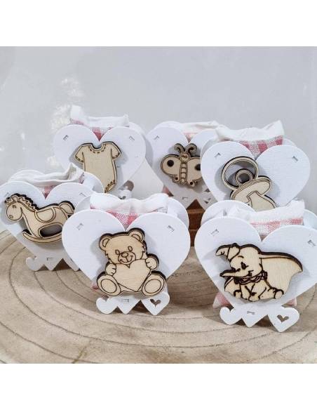 Portaconfetti nascita Disney Dumbo per bimba