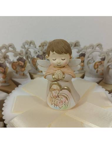 Torta bomboniere Battesimo Sacra Famiglia albero della vita appendino| Sindy Bomboniere