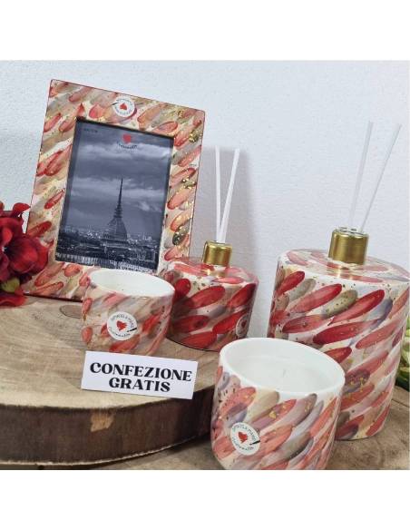 Bomboniere solidali Cuorematto linea Cuordipinto profumata