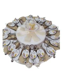 Torta bomboniera Comunione Albero della Vita frasi| Sindy Bomboniere 2