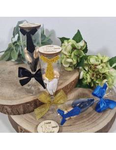 Portaconfetti 18 anni calice con tappo personalizzato