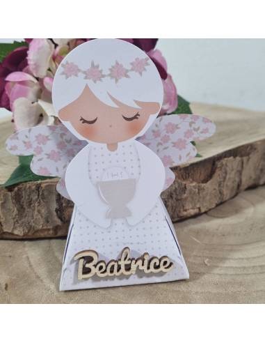 Porta confetti Comunione angelo femmina in offerta
