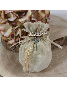 Sacchetti portaconfetti offerta online con chiave strass