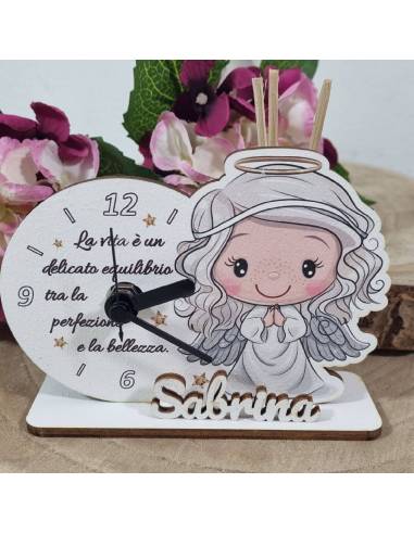 Bomboniere Comunione profumatore orologio personalizzato