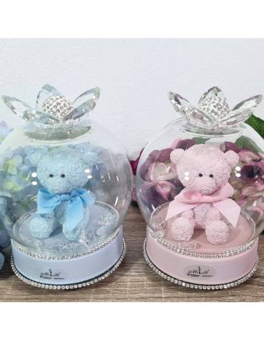 Bomboniere Battesimo Delicatezza e Dolcezza con l Orsetto Carillon