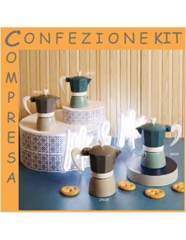 Eleganti Claraluna bomboniere Moka offerte online