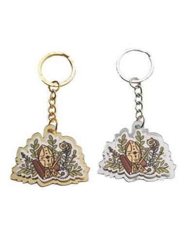 Bomboniere cresima portachiavi con immagine sacra