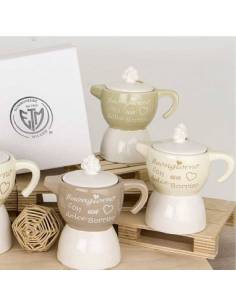 Bomboniere matrimonio utili zuccheriera frase