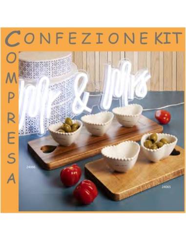 Claraluna bomboniere utili vassoio ciotole