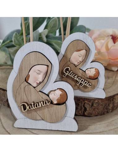 Bomboniere sacre Battesimo profumatore maternità personalizzate