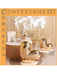 Diffusori per ambienti bomboniere Claraluna cuore