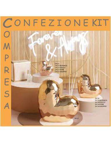 Diffusori per ambienti bomboniere Claraluna cuore