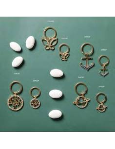 Ciondoli bomboniere portachiavi Claraluna