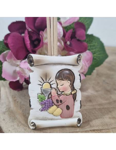 Profumatori bomboniere Comunione bambina pergamena