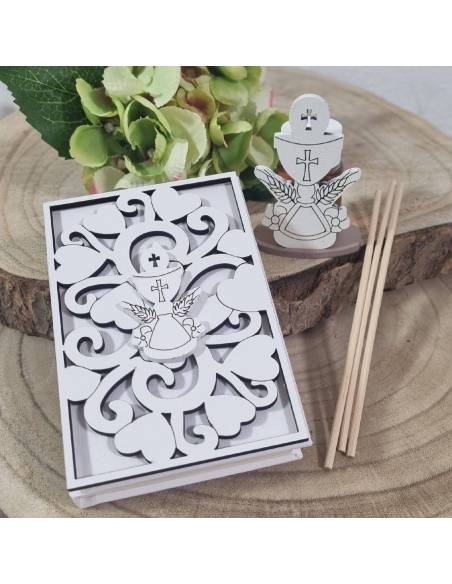 Bomboniere Vangelo Prima Comunione set profumatore