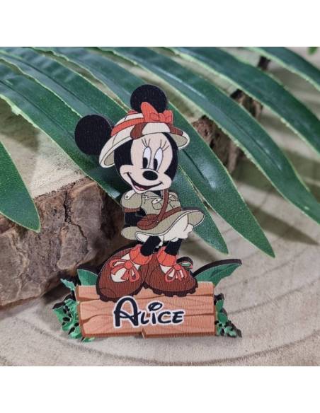 Bomboniere Minnie personalizzate calamite tema Savana