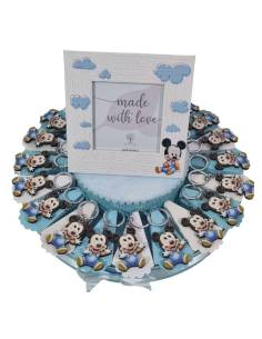 Torta Bomboniere Topolino baby portachiavi