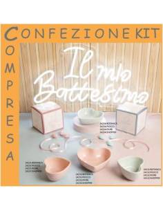 Bomboniere Claraluna Battesimo ciotola cuore