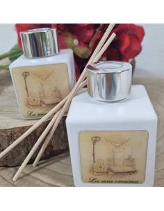 Bomboniere Cresima profumatore bianco immagine sacra