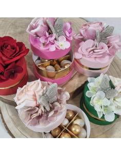 Scatole degustazione confetti bomboniere farfalla i ceramica 2