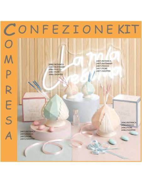 Pumi bomboniere Cresima profumatore ambiente Claraluna