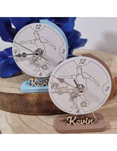 Bomboniere calcio orologio mappamondo personalizzato