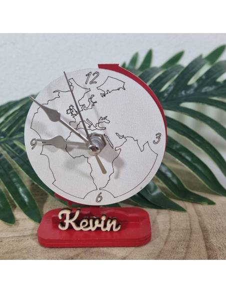Bomboniere laurea utili orologio mappamondo personalizzato