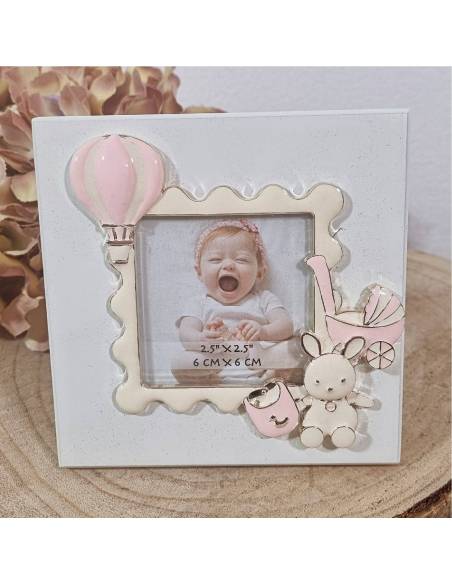 Bomboniere Battesimo economiche bimba cornice portafoto