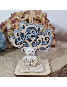 Stock bomboniere da fallimenti Battesimo orsetti profumatore