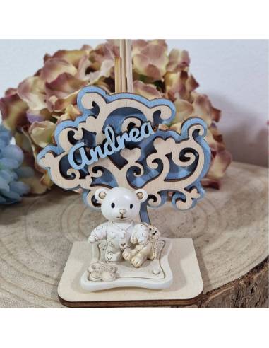 Stock bomboniere da fallimenti Battesimo orsetti profumatore