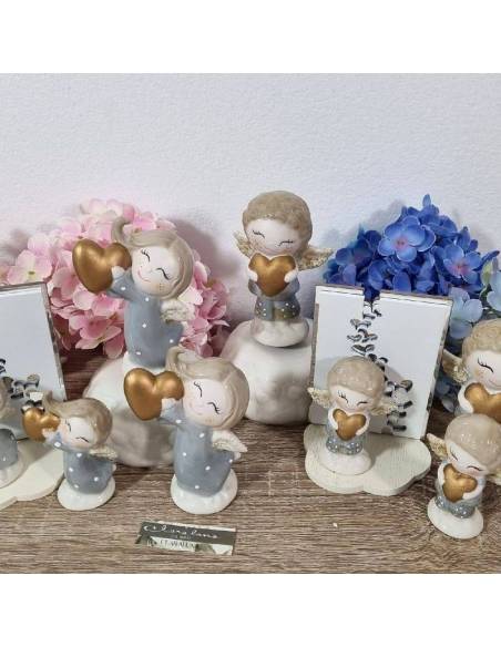 Prima Comunione bomboniere Claraluna Comunioneangeli cuore oro