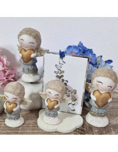 bomboniere Claraluna carillon bimbo angelo